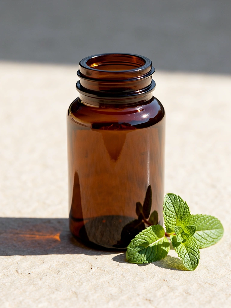 Natural supplements for men packaging